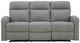 Signature Design by Ashley® Gauntlet Sterling Manual Reclining Sofa-2