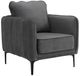 Elements International Rae Gray Accent Chair-0