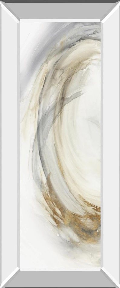 Classy Art Circle of Life I by PI Studio Mirror Framed Wall Art-1