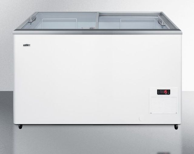 Summit® Commercial 43" 11.7 Cu. Ft. White Chest Freezer-1