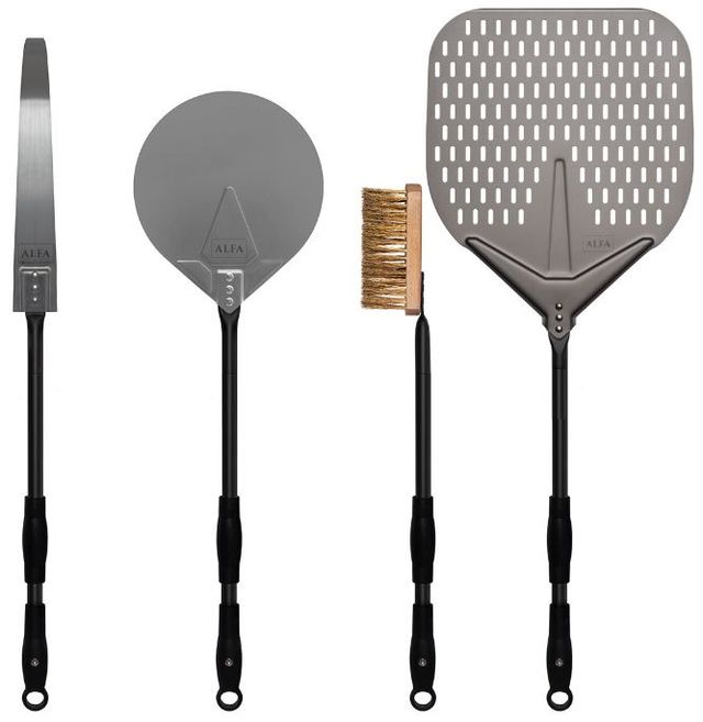Alfa Black Pizza Peel Set -1