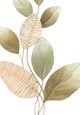 Classy Living Radiant Leafy Wall Sculpture Wall Decor-1