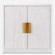 Uttermost® Emma White 2-Door Cabinet-3