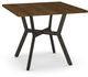 Amisco Customizable Norcross 30" Square Solid Birch Table-0