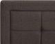 Primo™ International Idalia Dark Grey Full Upholstered Platform Bed with Tufted Headboard-4
