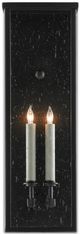 Currey & Company Tanzy Midnight Medium Outdoor Wall Sconce-1