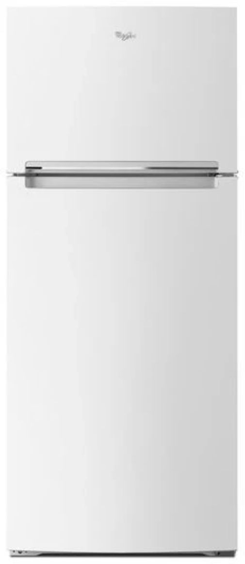 Whirlpool® 28" 17.6 Cu. Ft. White Top Mount Freezer Refrigerator-0