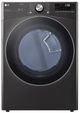 LG 7.4 Cu. Ft. Black Steel Smart Wi-Fi Enabled Front Load Electric Dryer with TurboSteam™ and Built-In Intelligence-0