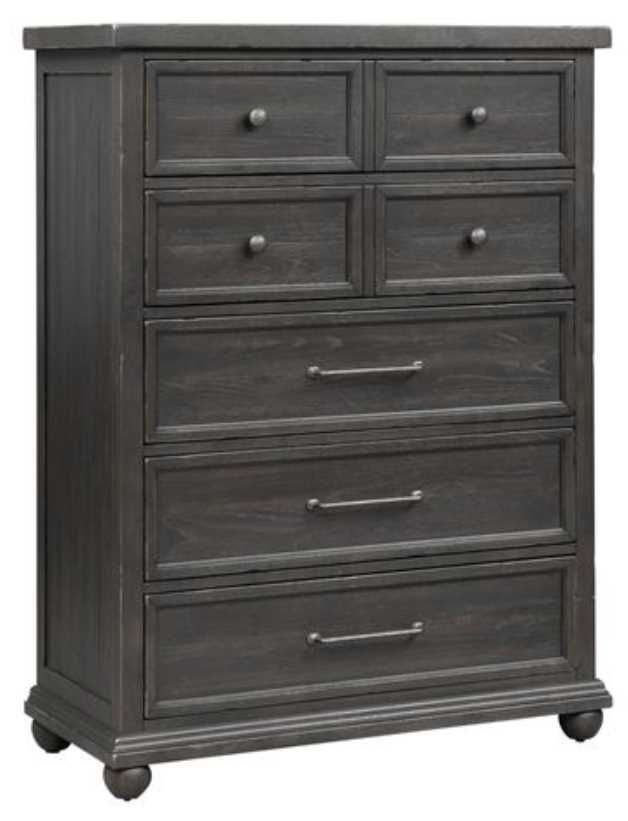 Liberty Furniture Harvest Home 5-Piece Chalkboard Queen Panel Bedroom Set-3