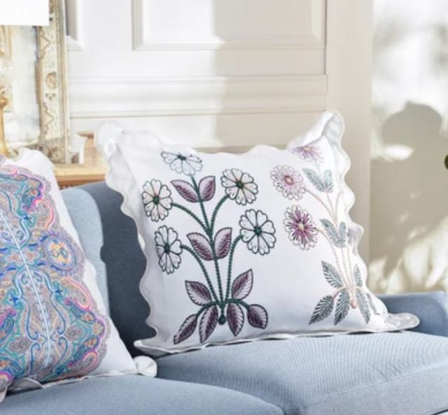 Stylecraft Tamara Day White 30" Designer Pillow-1