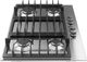 Bosch® 300 Series 30" Stainless Steel Gas Cooktop-3