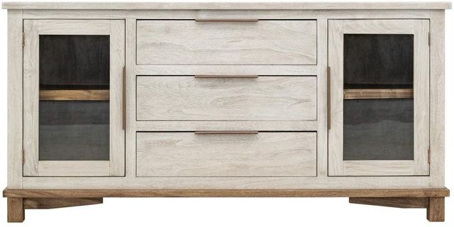 International Furniture Direct Golden Loft Gray Buffet-2