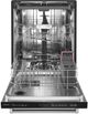 KitchenAid® 24" Black Top Control Built In Dishwasher-2
