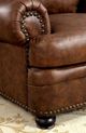 Furniture of America® Rheinhardt Brown Chair-2