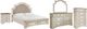 Signature Design by Ashley® Realyn 5-Piece Two-Tone Queen Upholstered Bed Set-0