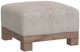 International Furniture Direct Samba Ivory/Sand Drift Ottoman-0