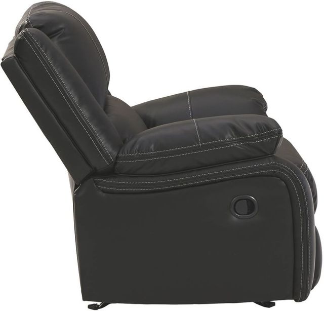 Signature Design by Ashley® Calderwell Black Rocker Recliner-4