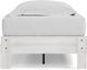Signature Design by Ashley® Shawburn Whitewash Queen Platform Bed-1