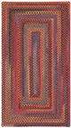 Capel Rugs Songbird Cardinal 3' x 5' Concentric Rectangle Rug-0