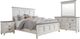 Liberty Furniture Allyson Park 3-Piece Charcoal/Wirebrushed White California King Bedroom Set-0