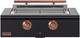Caliber™ Rockwell 2-Burner Matte Black Built-In Liquid Propane Grill with Copper Hardware-0