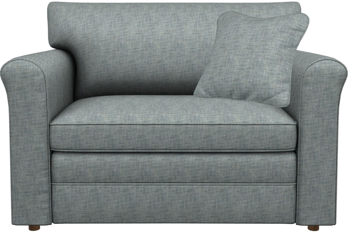 La-Z-Boy® Leah Indigo Twin Sleep Chair | Roby's Furniture