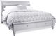 aspenhome® Cambridge Light Gray Paint California King Sleigh Storage Bed-0