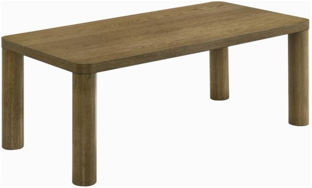 Coaster® Castlewood 2-Piece Brown Oak Table Set-1