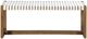 Modus Furniture One Bisque/White Pearl Dining Bench-2