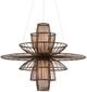 Currey & Company Benjiro Cupertino/Off-White Chandelier-2