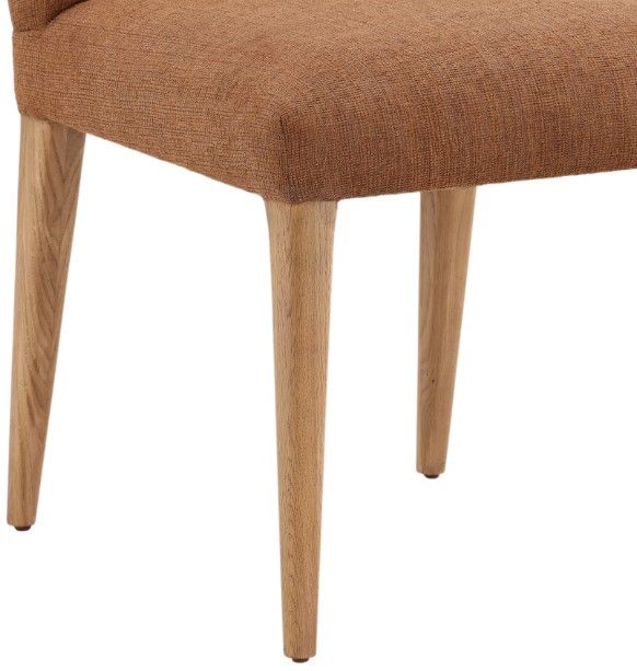 Dovetail Furniture Memphis 2-Piece Brown Dining Chair Set-4