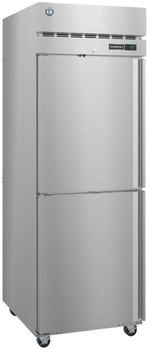 Hoshizaki Steelheart® 28" 23.1 Cu. Ft. Stainless Steel Commercial Refrigerator with Lock-1