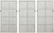 Renwil® Beaudelaire 3-Piece White Wall Art Set-3