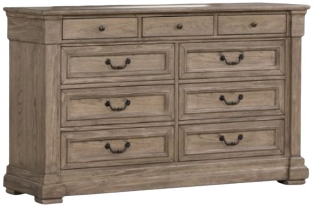 Furniture of America® Sheringham Weathered Gray Dresser-0
