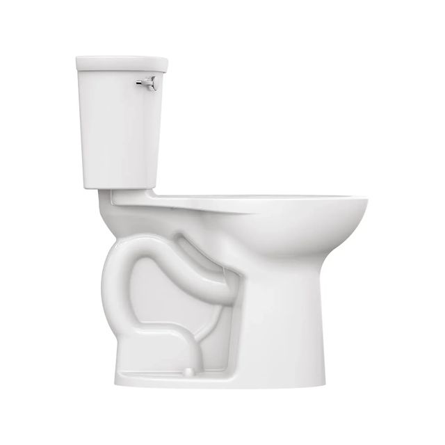 American Standard Cadet® White PRO Two-Piece Extra Tall Height Elongated Toilet Less Seat-2