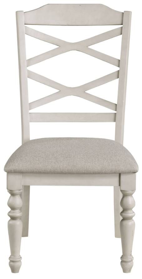 New Classic® Home Furnishings Jennifer Beige/Cream Dining Side Chair-1