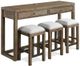 Riverside Furniture Denali 4-Piece Toasted Acacia Sofa Table Set-0