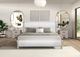 Furniture of America® Pocatello 4-Piece White Oak Queen Bedroom Set-2