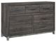 Homelegance® Zephyr Antique Silver/Brownish Gray Dresser-0