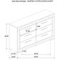 Coaster® Ives 4-Piece Gray High Gloss Queen Panel Bedroom Set-4