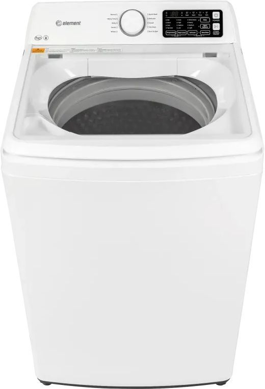 Element® 3.7 Cu. Ft. White Top Load Washer -1