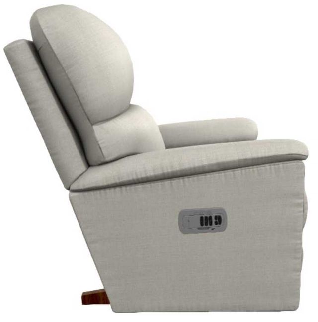 La-Z-Boy® Brooks Sugar Power Rocking Recliner with Headrest-3