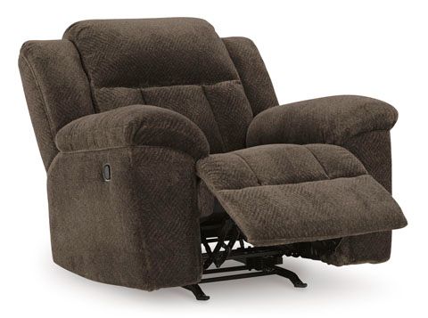 Signature Design by Ashley® Frohn Chocolate Manual Rocker Recliner-1