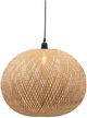 A & B Home Beige Round Woven Chandelier-2