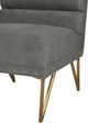 TOV Furniture Kelly Slub Grey Velvet Chair-3