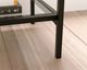 Sauder® Harvey Park® Glass-Top Console Table in Black Finish-4