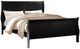 ACME Furniture Louis Philippe Black Queen Sleigh Bed-0