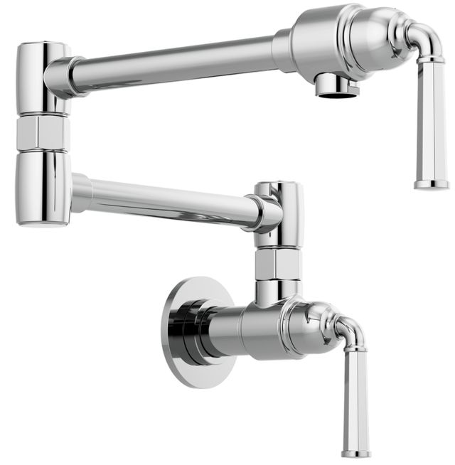 Brizo Rook® Polished Chrome Wall Mount Pot Filler-0