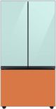 Samsung Bespoke 18" Morning Blue Glass French Door Refrigerator Top Panel-4