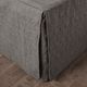Olliix by Madison Park 3 Piece Dark Grey King Quebec Fitted Bedspread Set-3